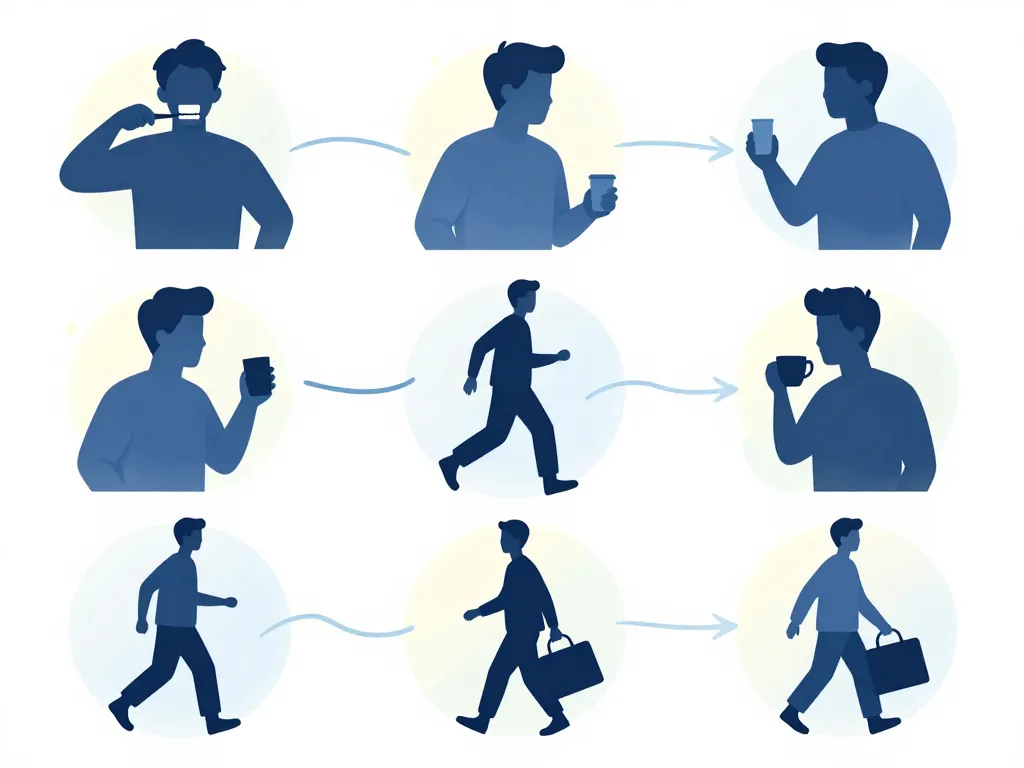 affirmation positive positivia.fr routine quotidienne silhouette