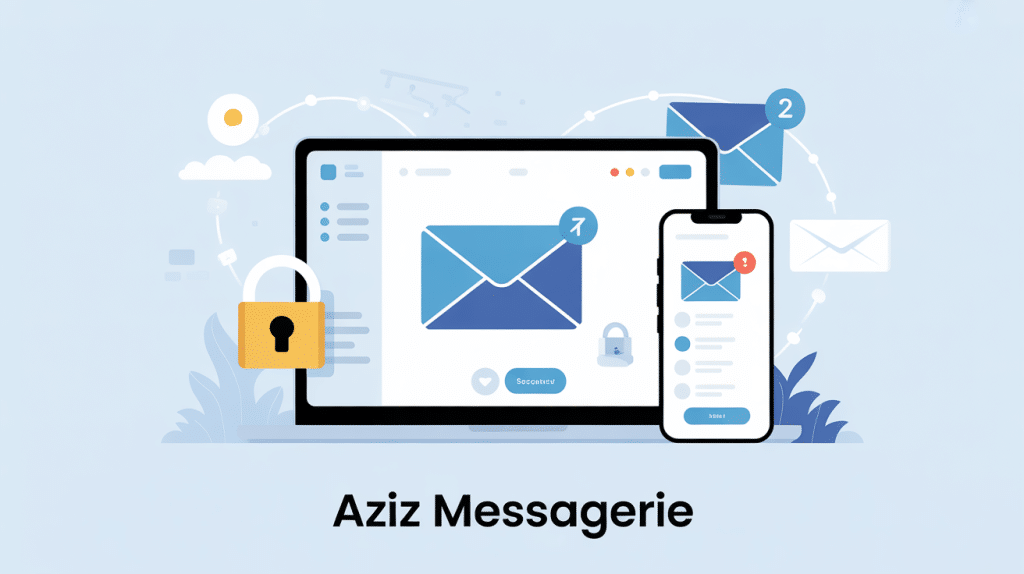 illustration sécurité aziz messagerie