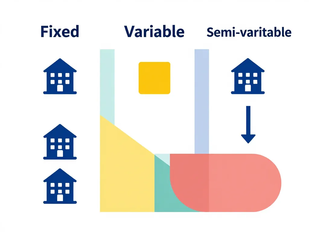 schéma calcul charge fixe et variable