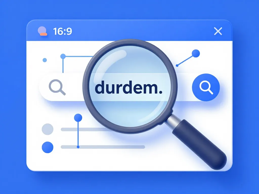 durdem présence en ligne et recherches google