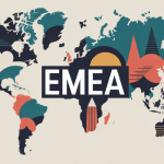 illustration emea carte europe moyen orient afrique