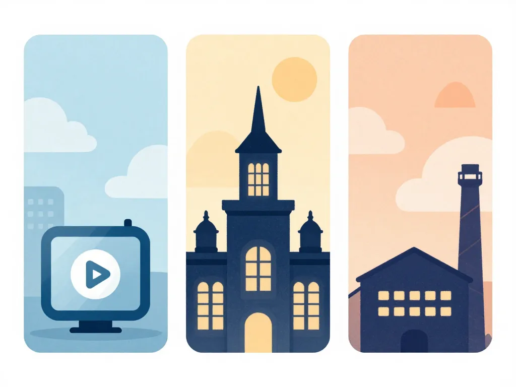 Illustration des différents contextes d'utilisation Fabrica