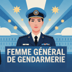 femme général gendarmerie illustration ascension