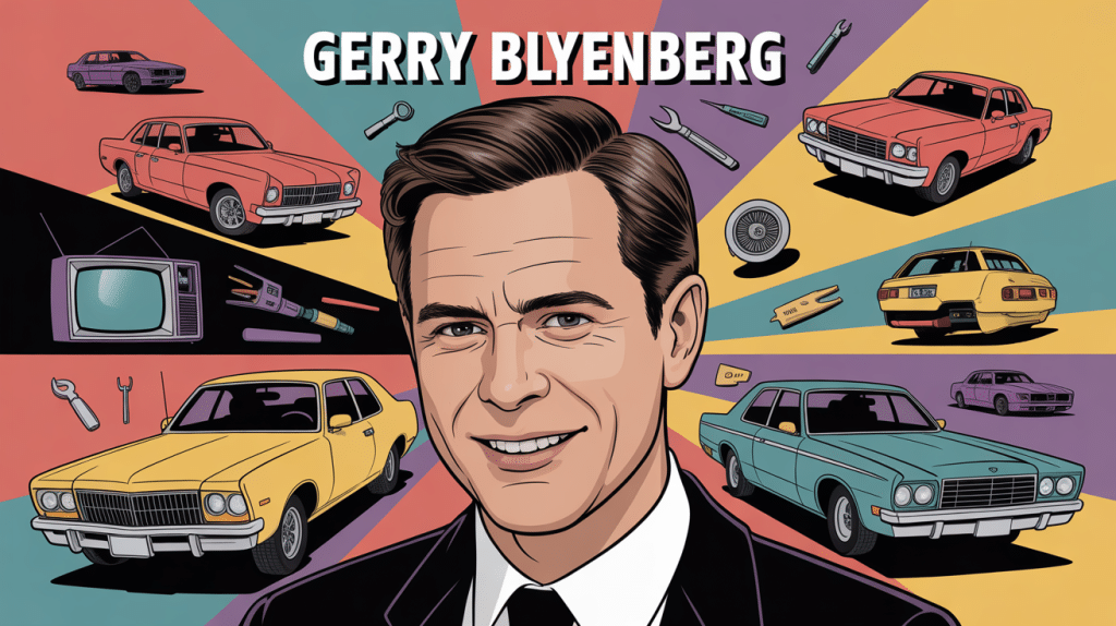 portrait de gerry blyenberg univers auto et télévision