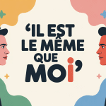 illustration conceptuelle il est le même que moi