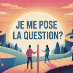 illustration réflexion je me pose la question