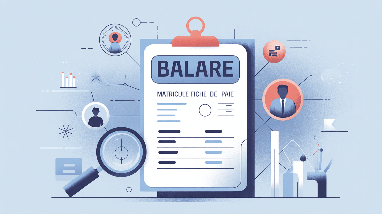 matricule fiche de paie exemple sur fiche de paie