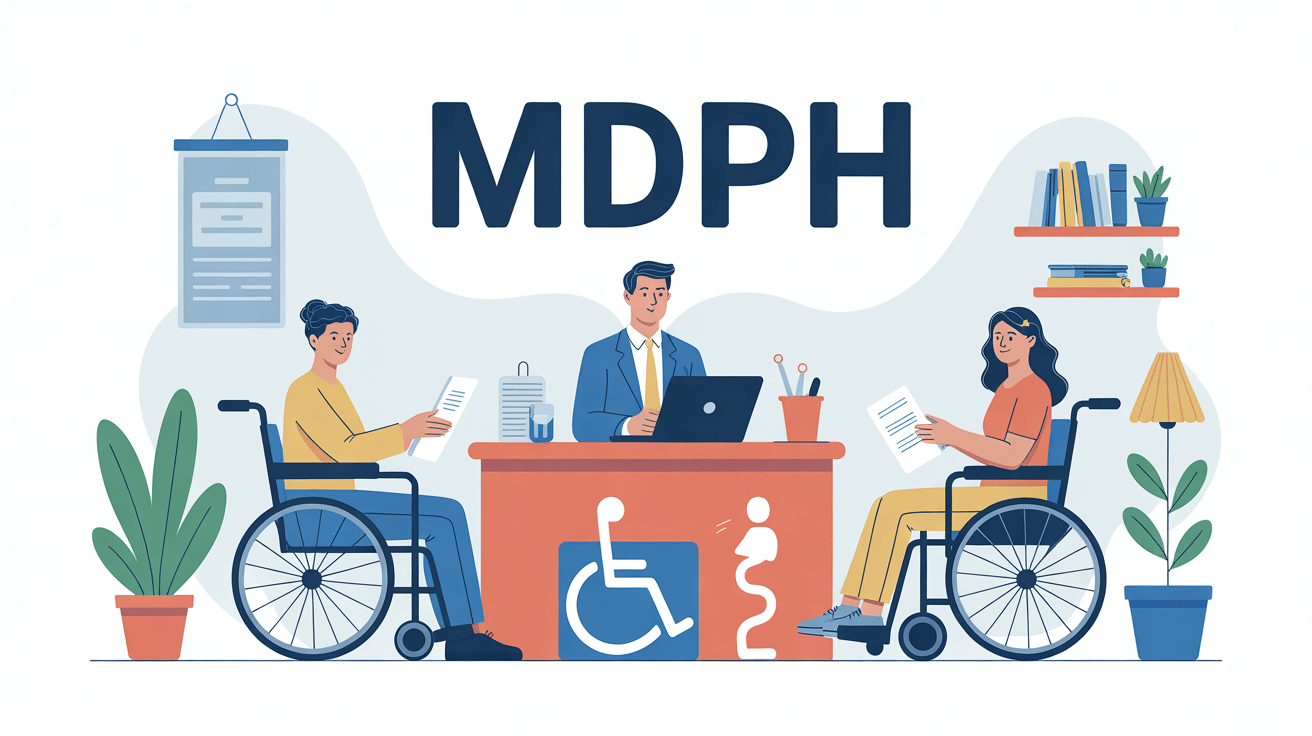 mdph avantage inconvenient accueil handicap illustration