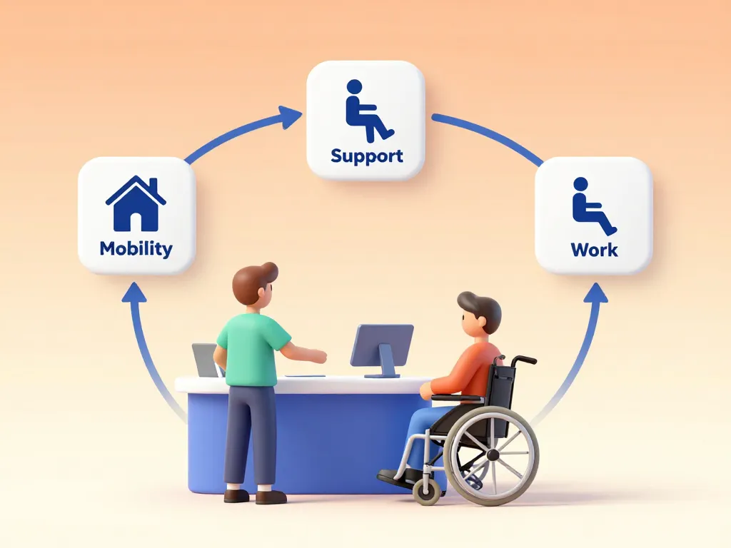 mdph avantage inconvenient schéma carrière aide