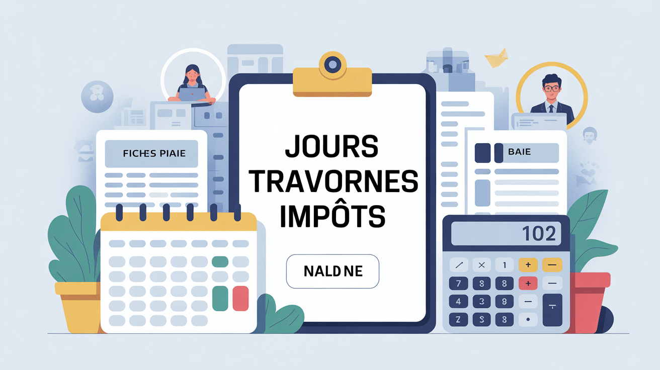 ou trouver le nombre de jours travaillés pour les impôts visuel documents fiscaux