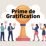 prime de gratification illustration récompense collaborateurs