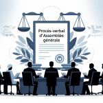 procès verbal d'assemblée générale document officiel justice