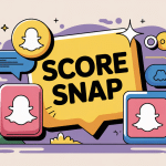 score snap augmente quand icônes Snapchat et réseau social