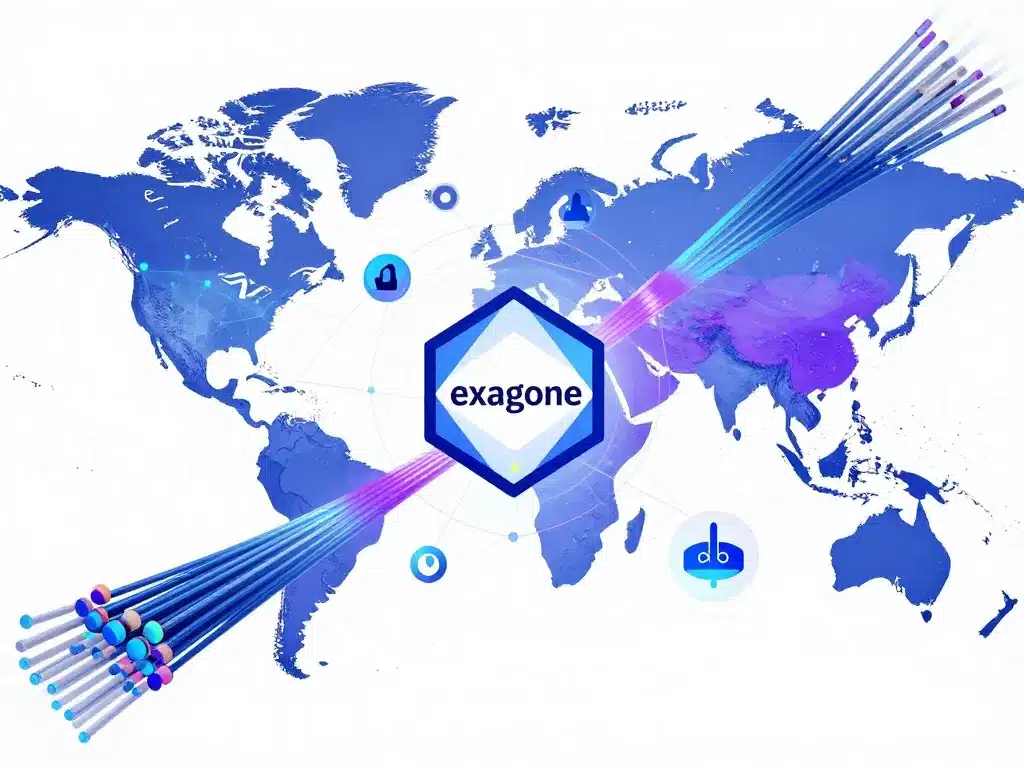 Illustration usages numériques exagone