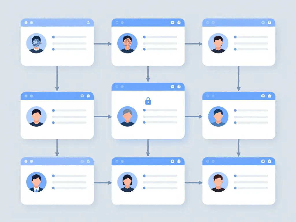 a été notifié de votre visite sur son profil gestion confidentialité