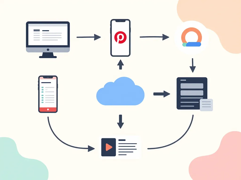 concept automatiser pinterest outils organisation