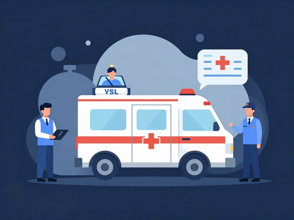 Symbolique formation ambulancier taxi métiers VSL taxi