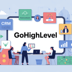 Tableau de bord GoHighLevel centralisant CRM et automatisations