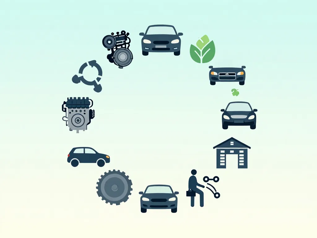 opisto économie circulaire pièces auto d'occasion