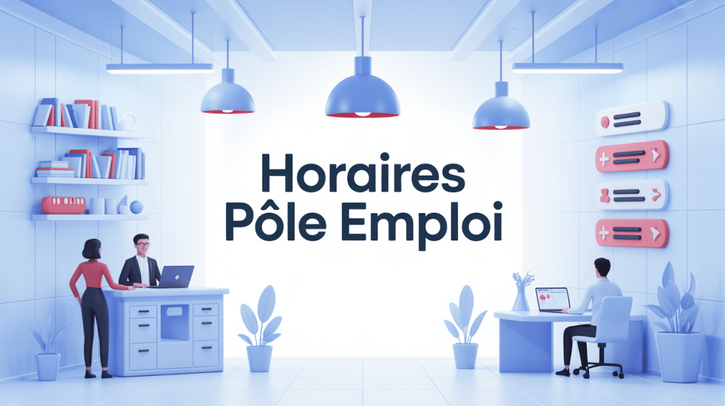 pole emploi horaire visuel agence et services en ligne