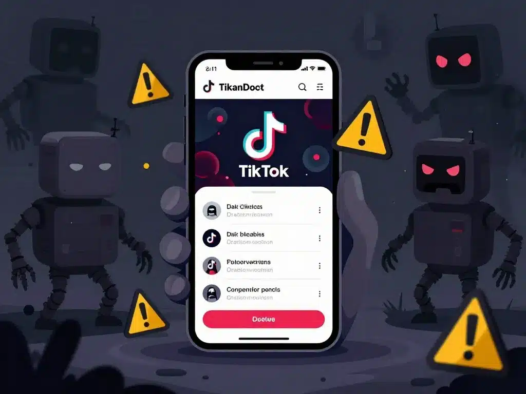 Risques et dangers abonnés TikTok gratuit par bots