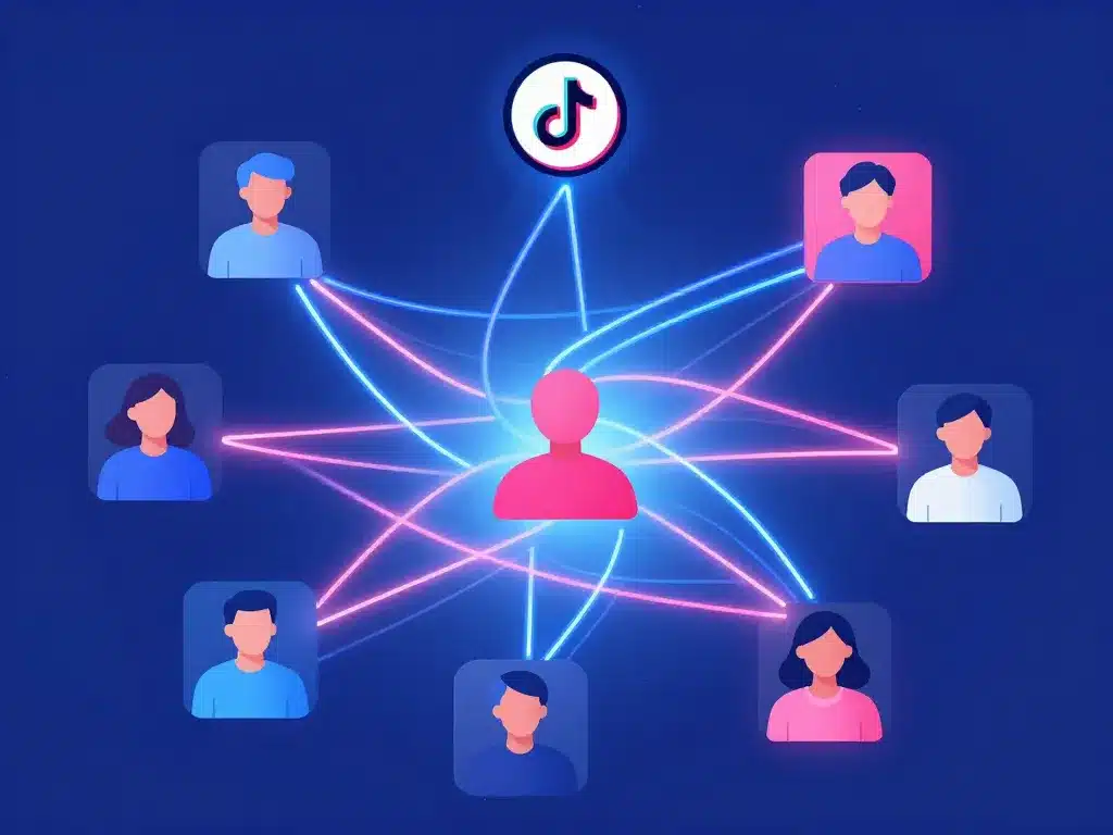 Métaphore données taux d'engagement TikTok