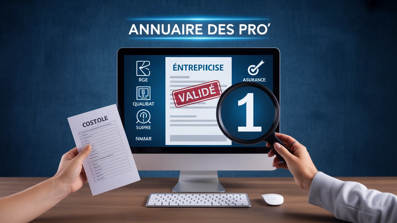 annuaire des pro fiche validée et contrôle sécurité