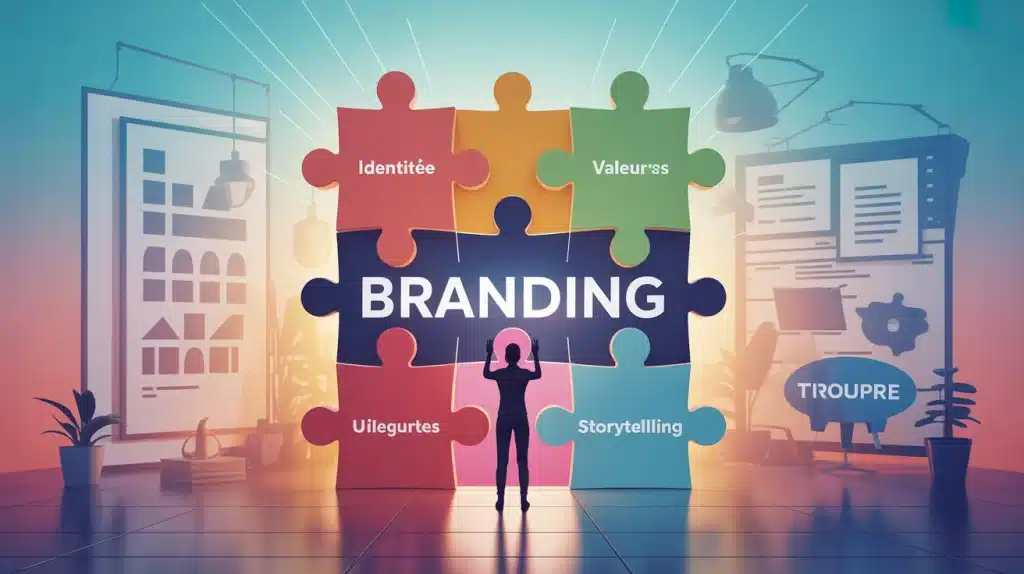 branding definition illustration piliers branding