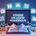 comment vendre un ebook tablette et icônes