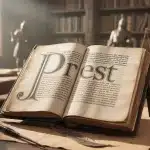 prest définition manuscrit ancien plume