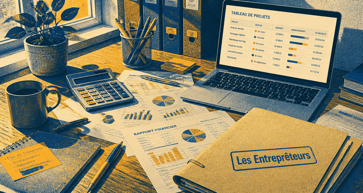 bureau entrepreteur dossier financier