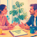 communication positive entre collègues en réunion