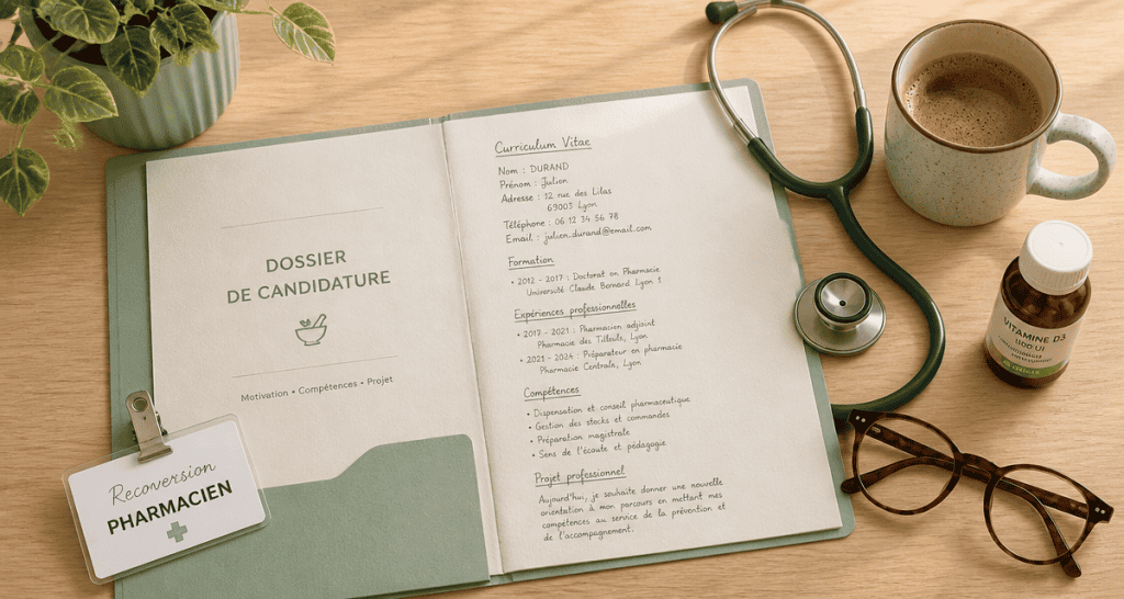 devenir pharmacien a 40 ans dossier et accessoires bureau