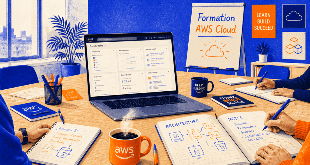 formation aws cloud salle de formation