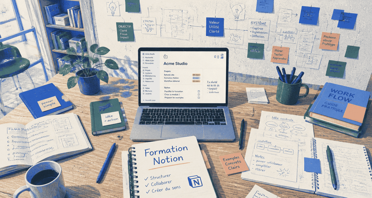 formation notion bureau moderne désordre