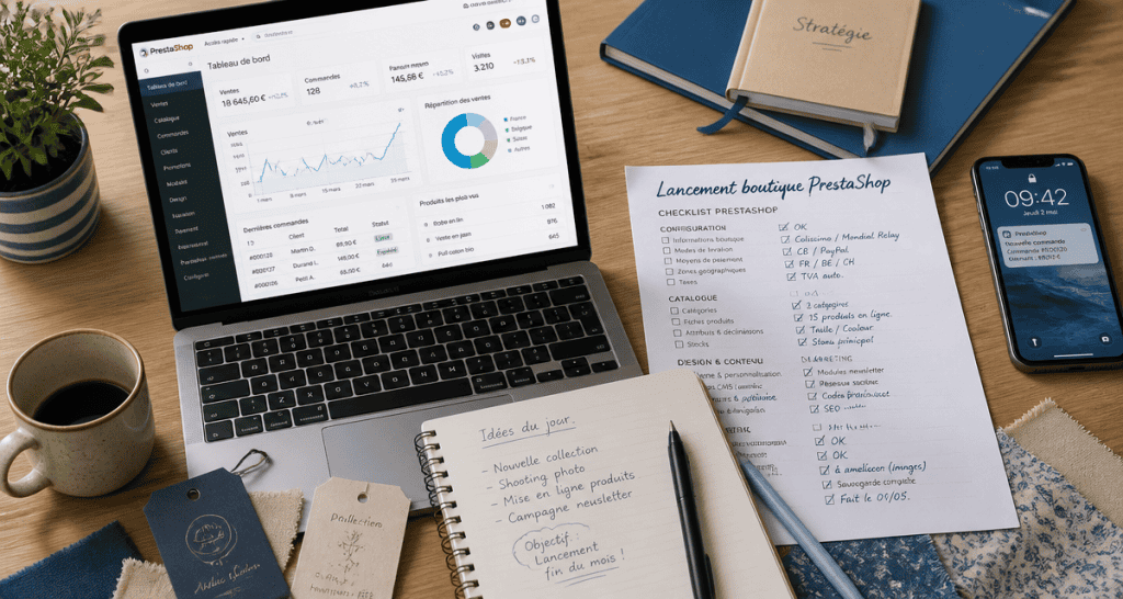 formation prestashop bureau checklist