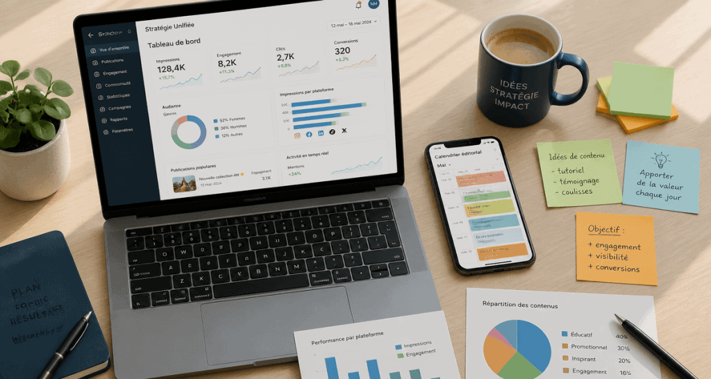 metricool gestion réseaux sociaux