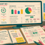 on site seo audit graphique bureau