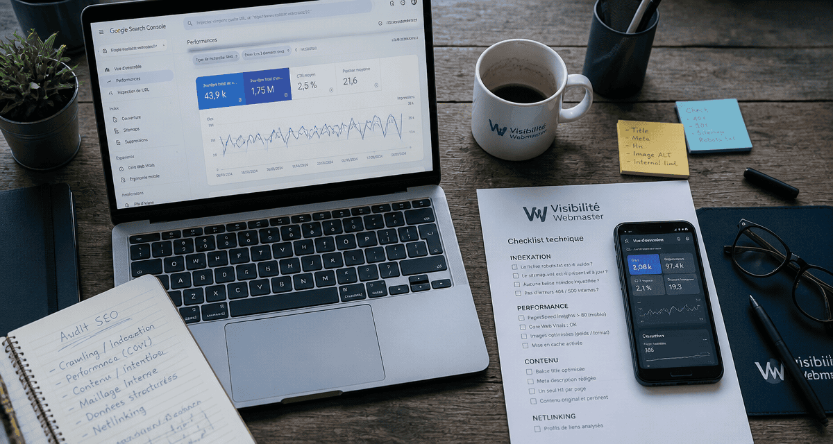 Outils webmaster sur bureau expert