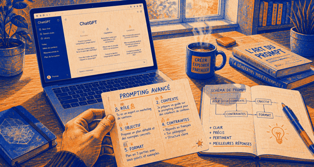 utilisation chatgpt bureau prompting