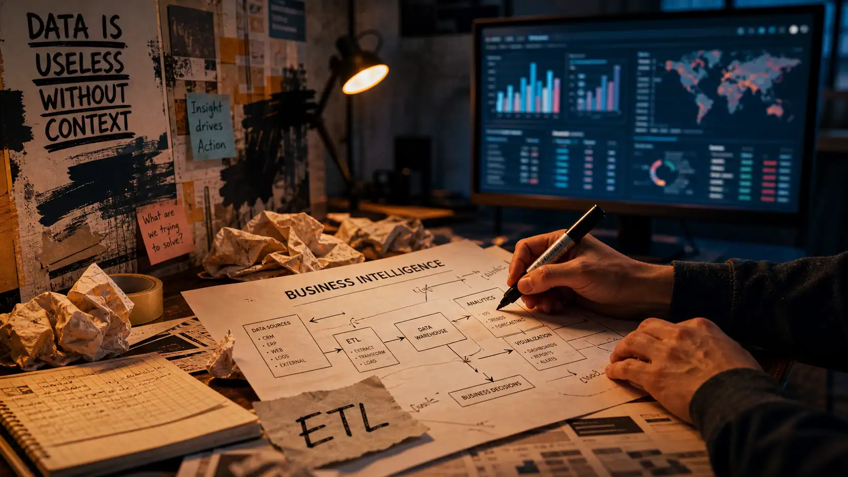 Business intelligence : décisions stratégiques depuis données brutes