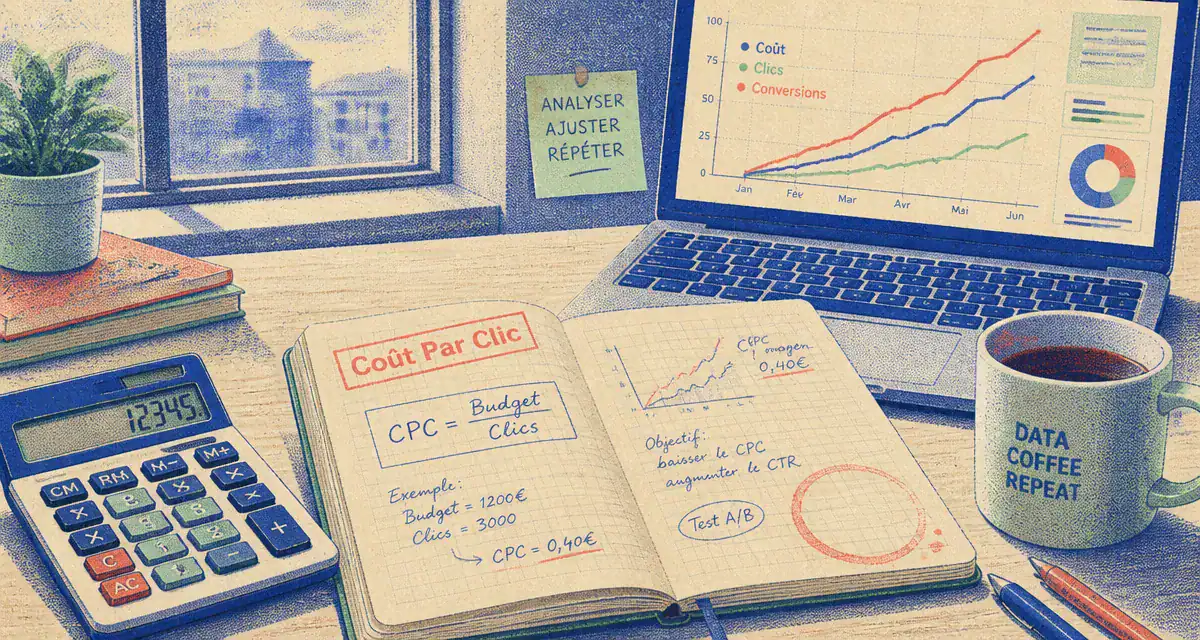 cpc marketing calculatrice graphique courbe