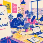 Emploi pour independant espace coworking