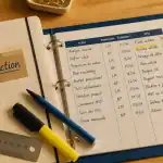 Exemple de plan d action : 8 étapes sur tableau de suivi projet