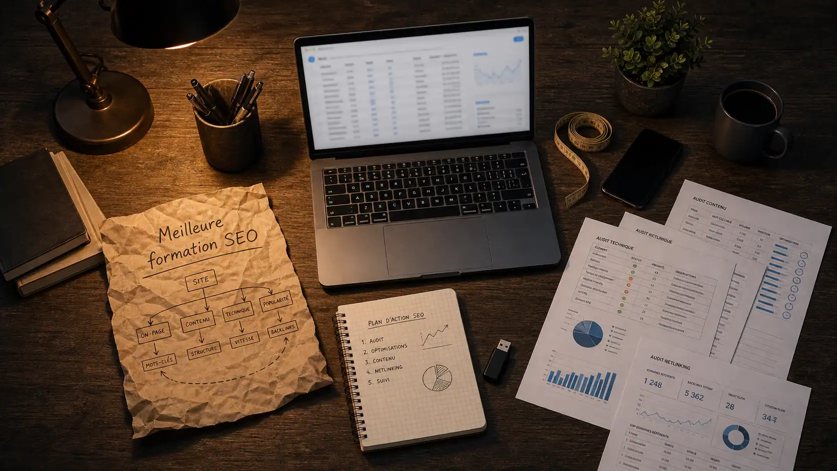 Meilleur formation SEO : audit et stratégie