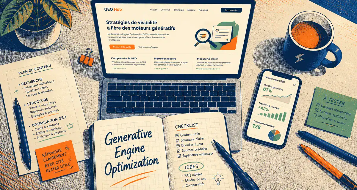 Référencement ChatGPT bureau moderne SEO