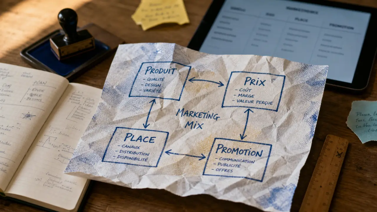 4 p en marketing : produit prix place promotion