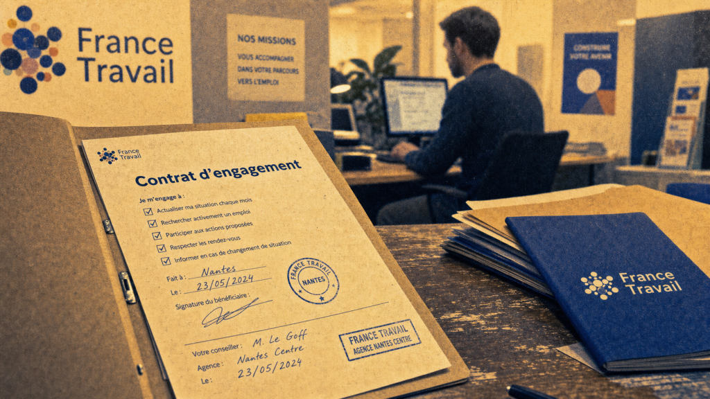 France Travail contrat d engagement : document et accompagnement