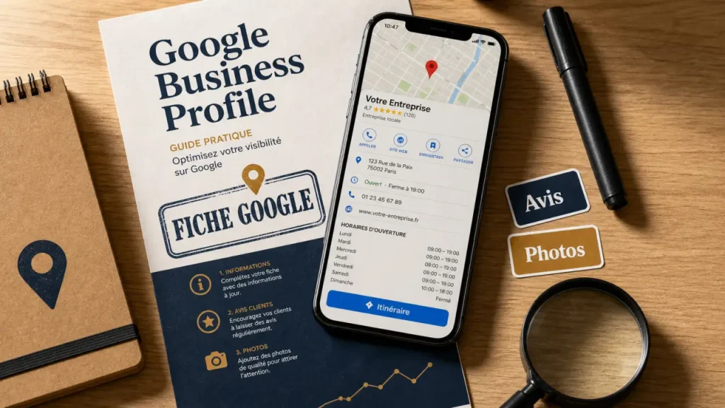 Fiche Google Business Profile : horaires, avis et accès à verrouiller pour ne pas perdre de clients locaux
