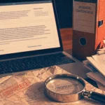 ia juridique gratuit : outils et documents juridiques sur un bureau